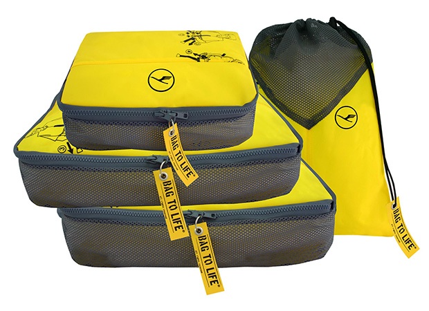 Bag To Life Easy Packing Lufthansa Edition Reiseset